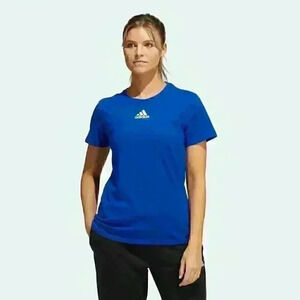 adidas Amplifer Short Sleeve Tee - Color: Royal Blue - Size: S